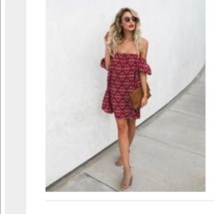 Vici Collection Clementine Off The Shoulder Dress